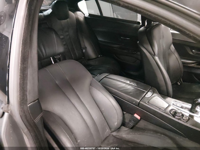 BMW 640I GRAN COUPE 2014 VIN WBA6B8C58ED452821