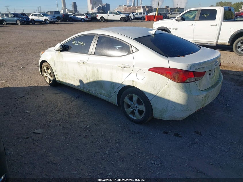 HYUNDAI ELANTRA 2012 VIN 5NPDH4AE7CH062918