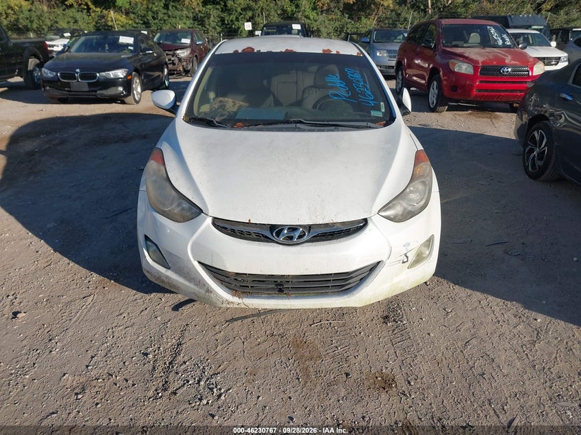 HYUNDAI ELANTRA 2012 VIN 5NPDH4AE7CH062918