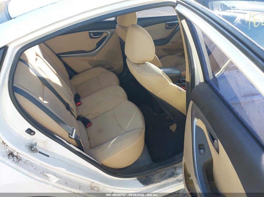 HYUNDAI ELANTRA 2012 VIN 5NPDH4AE7CH062918