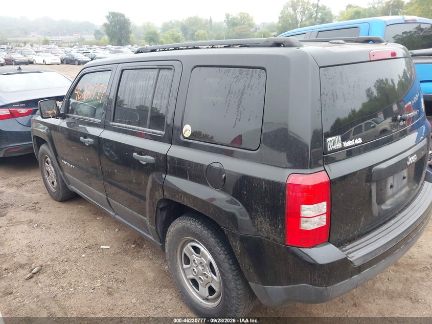 JEEP PATRIOT 2016 VIN 1C4NJPBAXGD789925