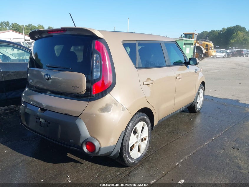 Vin: kndjn2a24e7088762, lot: 46730834, kia soul 20144