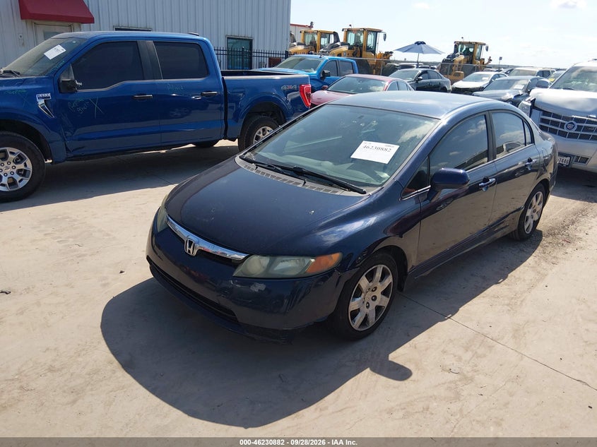 HONDA CIVIC 2008 VIN 1HGFA16558L008025