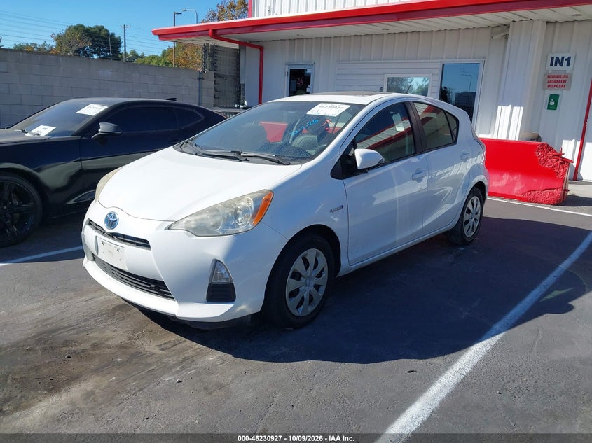 TOYOTA PRIUS C 2012 VIN JTDKDTB3XC1021166