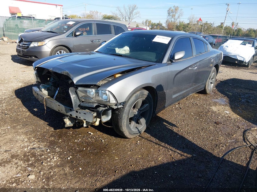 Vin: 2c3cdxbg8ch276452, lot: 46730933, dodge charger se 20122