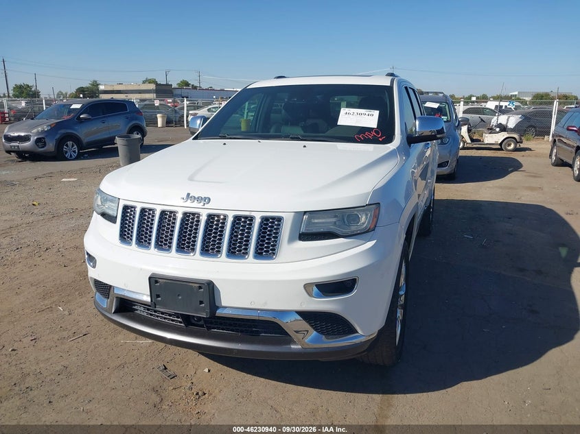 Vin: 1c4rjfjg8ec259926, lot: 46730934, jeep grand cherokee summit 20142