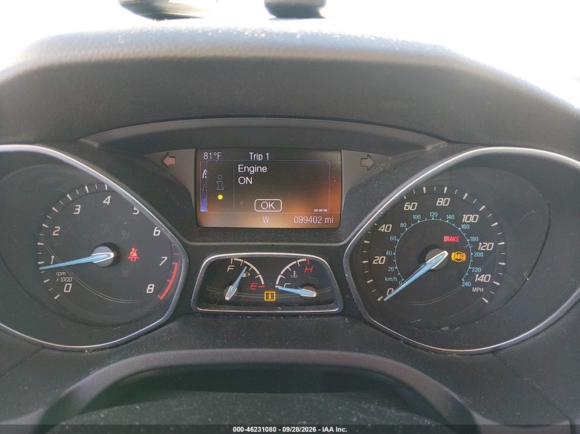 FORD FOCUS 2013 VIN 1FADP3N26DL114975