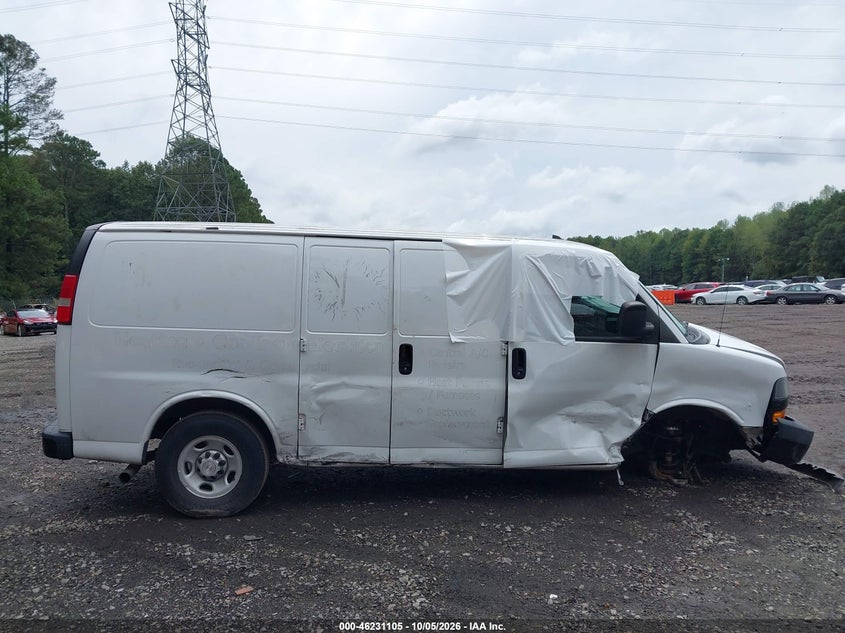 CHEVROLET EXPRESS CARGO 2020 VIN 1GCWGAFP2L1124110