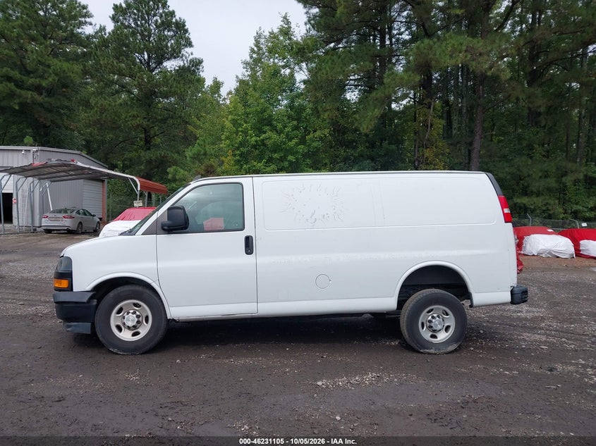CHEVROLET EXPRESS CARGO 2020 VIN 1GCWGAFP2L1124110