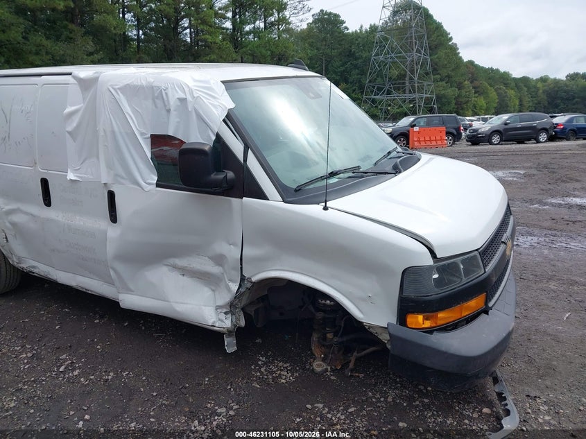 CHEVROLET EXPRESS CARGO 2020 VIN 1GCWGAFP2L1124110