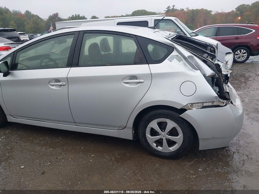 TOYOTA PRIUS 2014 VIN JTDKN3DU4E0391766