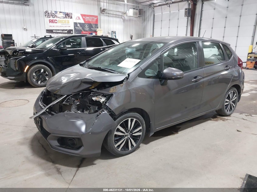2018 Honda Fit Ex, Удар спереди, IAAI, VIN 3HGGK5H87JM717950 — фото 2
