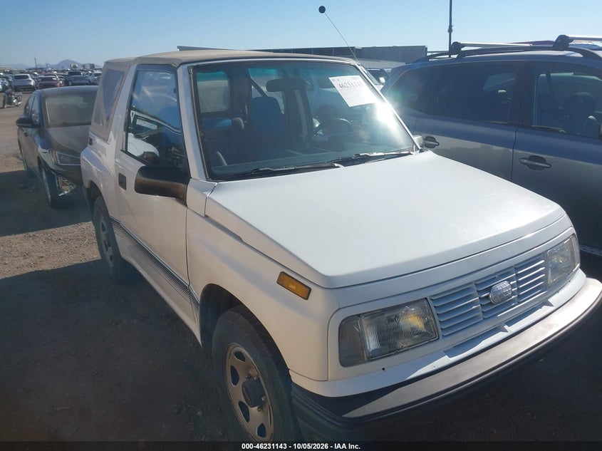 GEO TRACKER 1993 VIN 2CNBE18U2P6938389