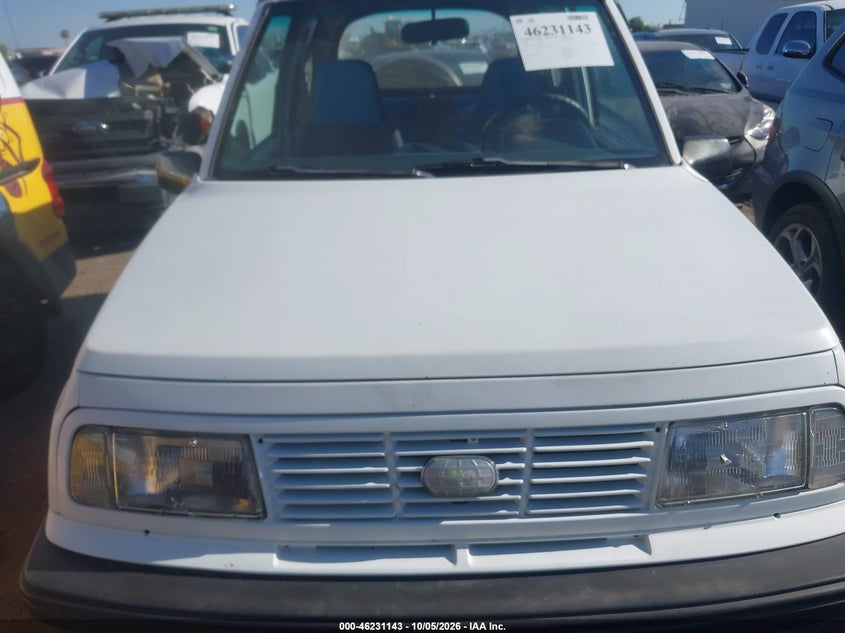 GEO TRACKER 1993 VIN 2CNBE18U2P6938389