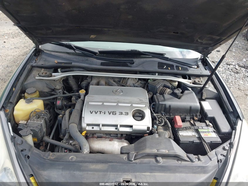 LEXUS ES 330 2005 VIN JTHBA30G555075399