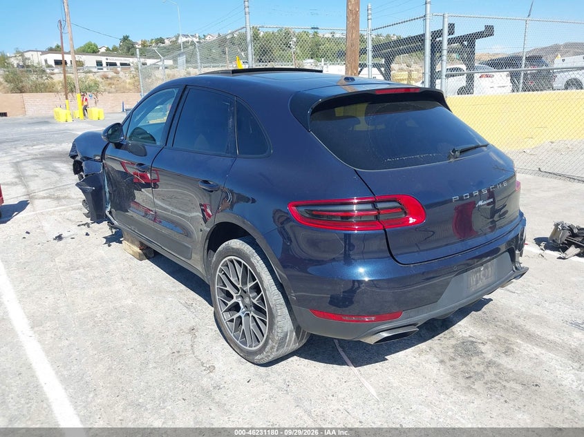 Vin: wp1aa2a54jlb06764, lot: 46731174, porsche macan sport edition 20183