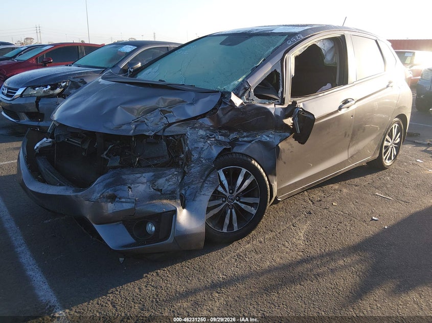 2016 Honda Fit Ex, Left Front, IAAI, VIN JHMGK5H75GX045278 — photo 2