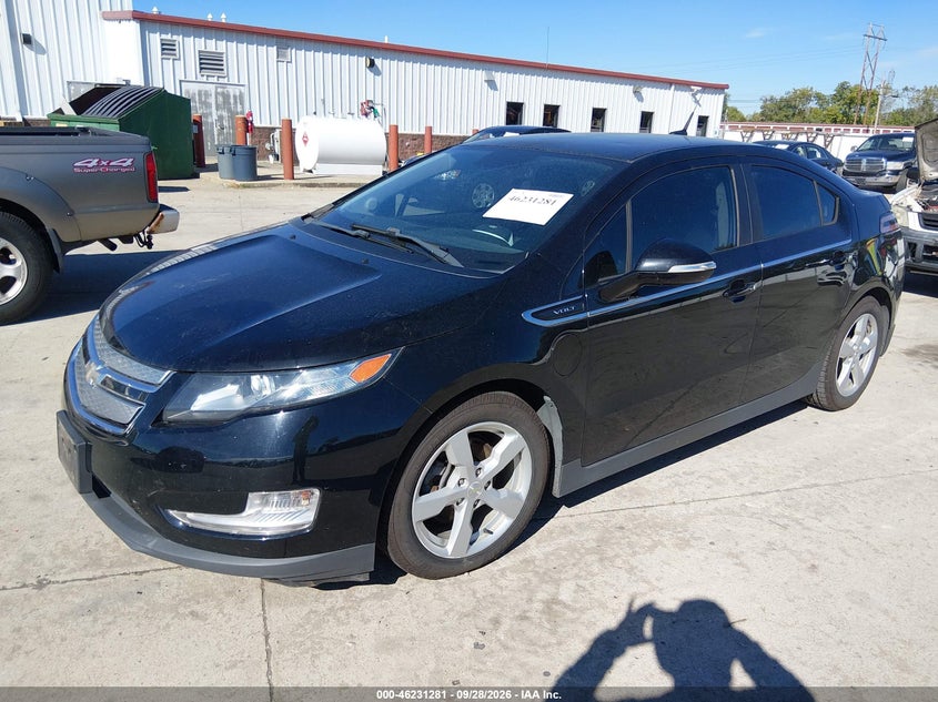 Vin: 1g1ra6e40du110671, lot: 46731275, chevrolet volt 20132