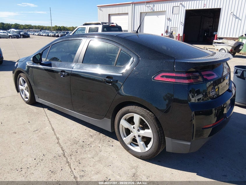 Vin: 1g1ra6e40du110671, lot: 46731275, chevrolet volt 20133