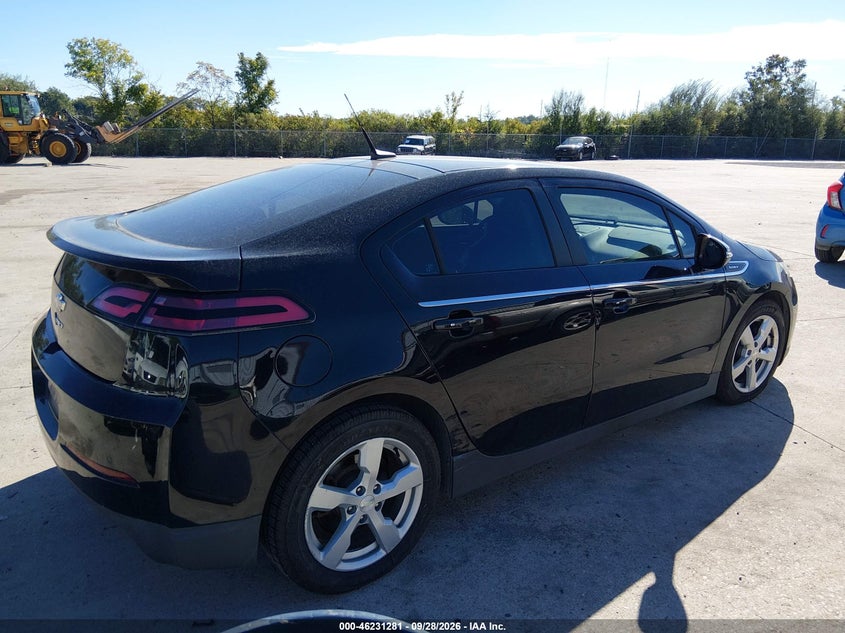 Vin: 1g1ra6e40du110671, lot: 46731275, chevrolet volt 20134