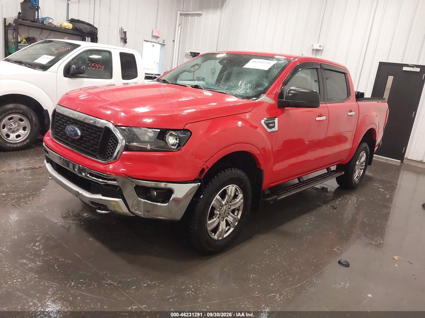 Vin: 1fter4fh6lla36052, lot: 46731285, ford ranger xlt 20202
