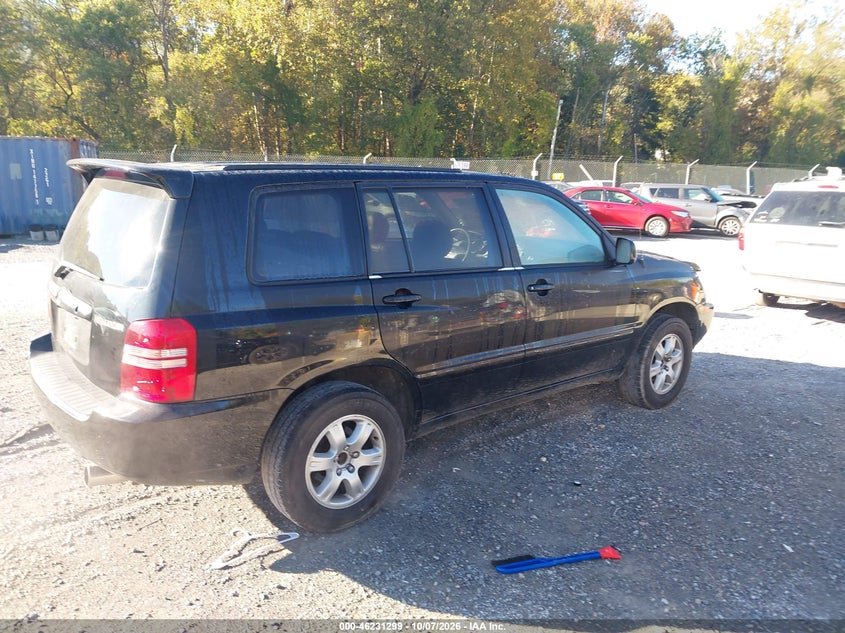 TOYOTA HIGHLANDER 2003 VIN JTEGF21A530111952