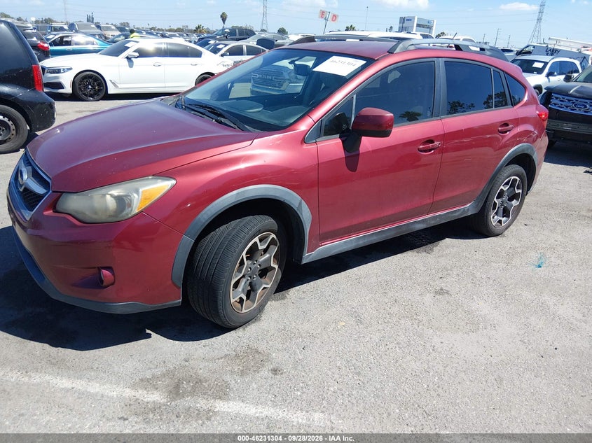 SUBARU XV CROSSTREK 2014 VIN JF2GPACC1E8232137