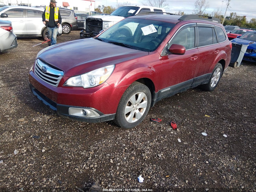 Vin: 4s4brbccxb3427781, lot: 46731364, subaru outback 2.5i premium 20112