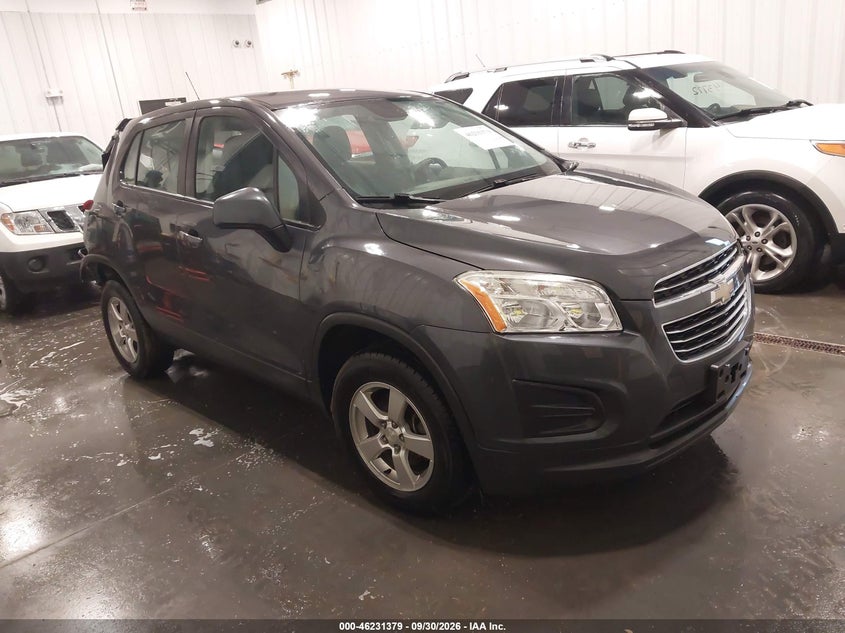 Vin: 3gncjnsb4gl279446, lot: 46731373, chevrolet trax 1ls 20161