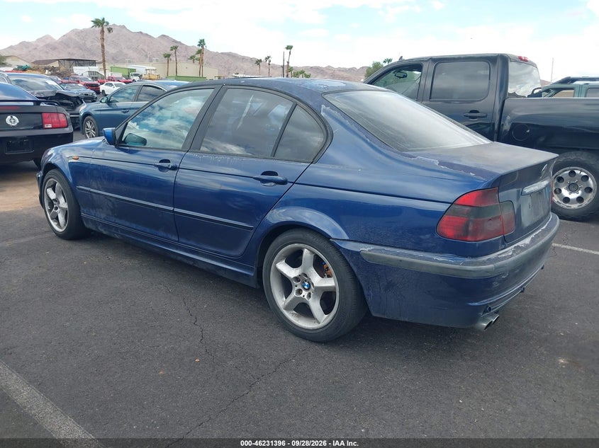 BMW 330XI 2002 VIN WBAEW53452PG18070