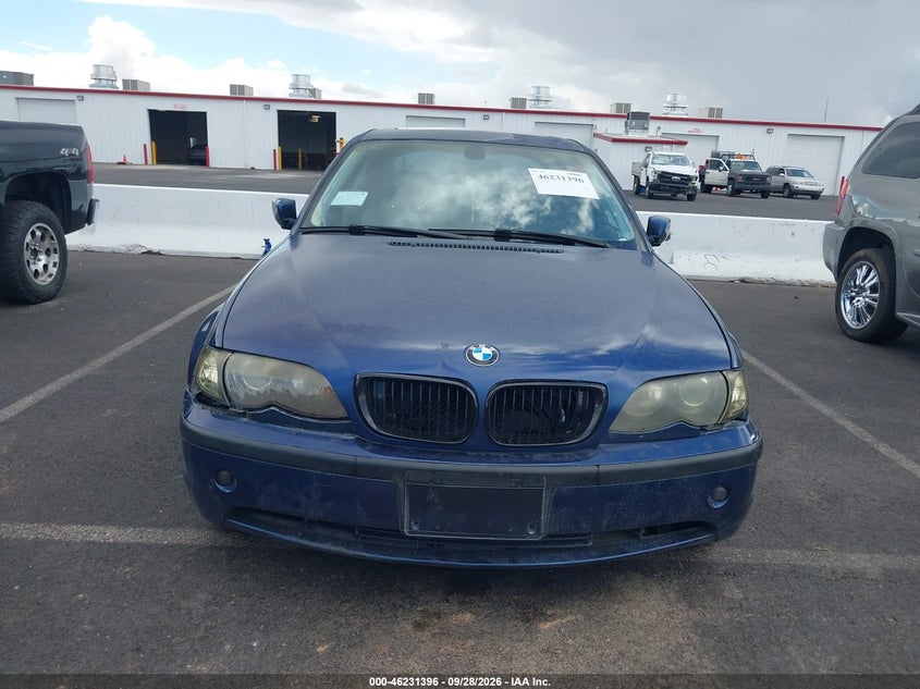 BMW 330XI 2002 VIN WBAEW53452PG18070