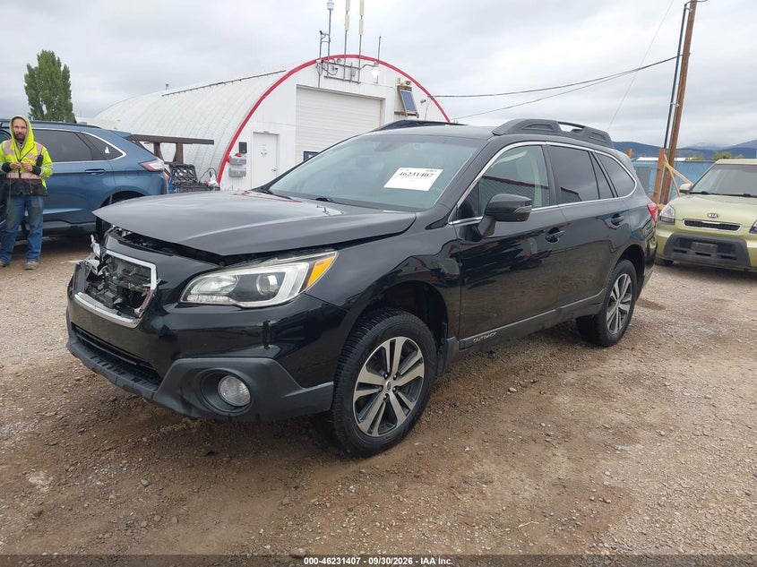Vin: 4s4bsahc2h3226795, lot: 46731401, subaru outback 2.5i premium 20172