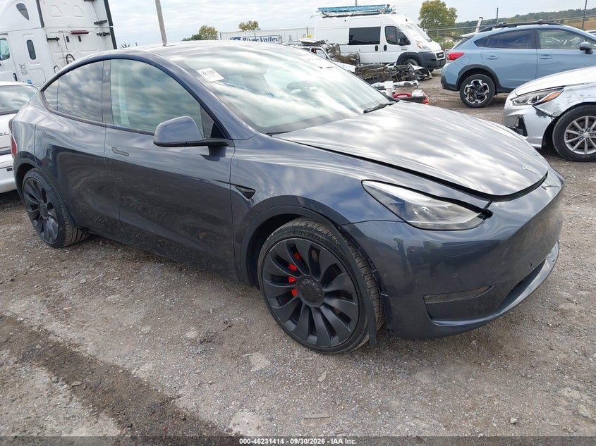 Vin: 7saygdef5nf380130, lot: 46731408, tesla model y performance dual motor all-wheel drive 2022 img_1