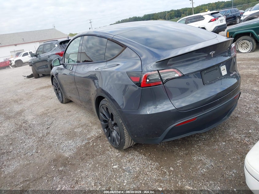 Vin: 7saygdef5nf380130, lot: 46731408, tesla model y performance dual motor all-wheel drive 20223