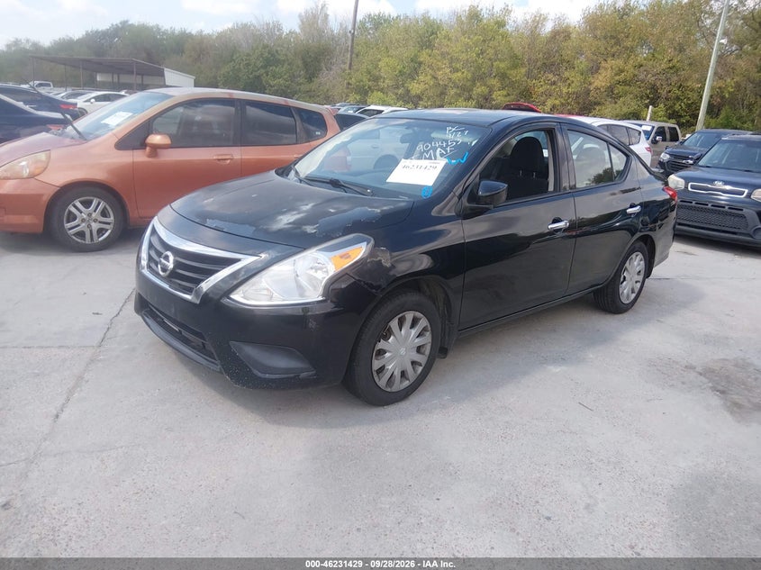 Vin: 3n1cn7ap6fl904453, lot: 46731423, nissan versa 1.6 sv 20152