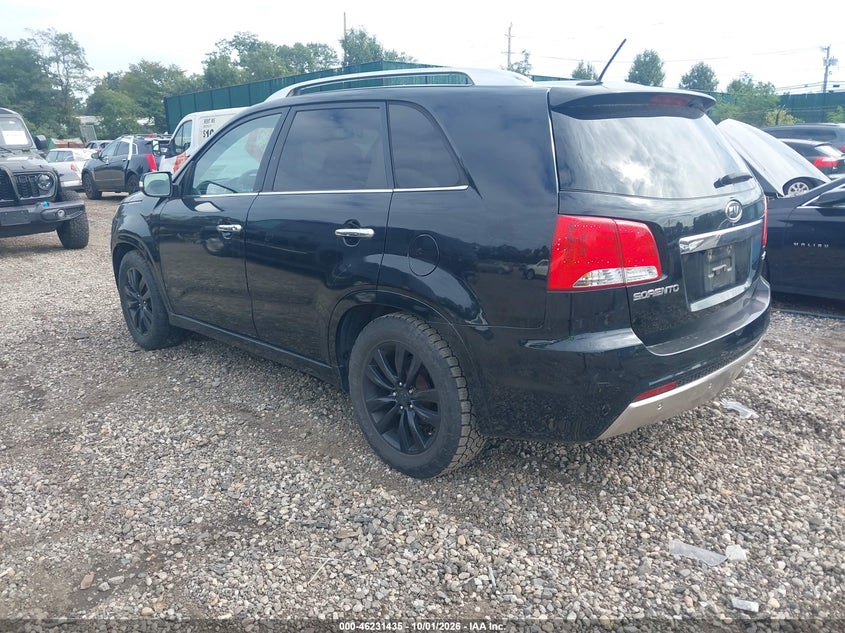 Vin: 5xykwda2xbg172063, lot: 46731429, kia sorento sx v6 20113