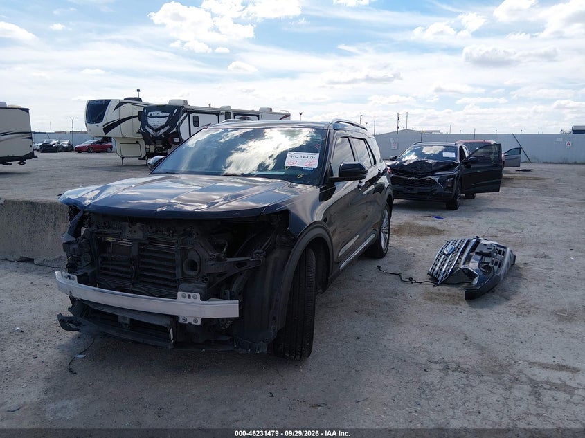 Vin: 1fmsk7fh9mgb20591, lot: 46731473, ford explorer limited 20212