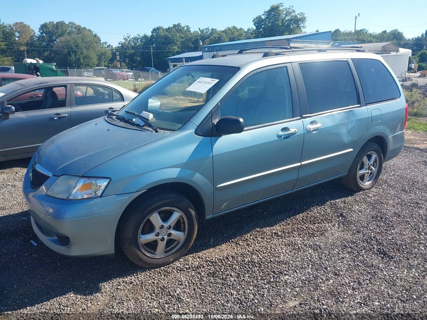MAZDA MPV 2003 VIN JM3LW28A030356772
