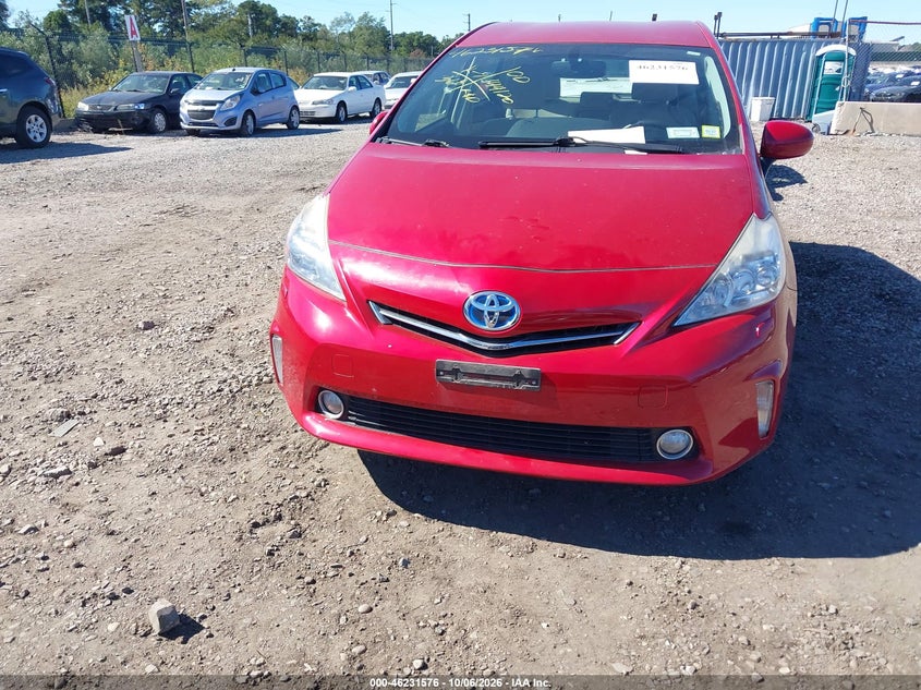 TOYOTA PRIUS V 2012 VIN JTDZN3EU0C3179438