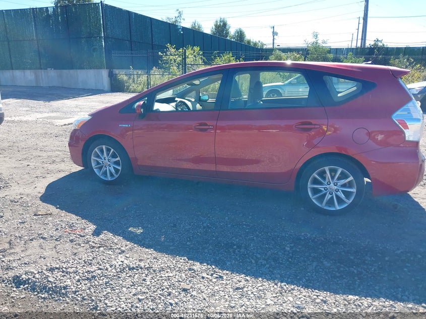 TOYOTA PRIUS V 2012 VIN JTDZN3EU0C3179438