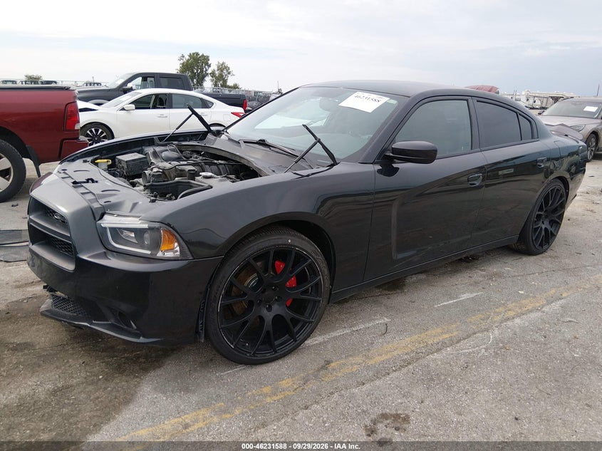 Vin: 2c3cdxct8dh615563, lot: 46731582, dodge charger r/t 20132