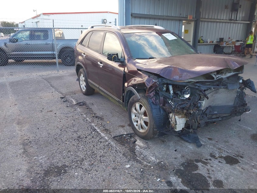 Vin: 5xykt4a25cg272761, lot: 46731615, kia sorento lx v6 20121