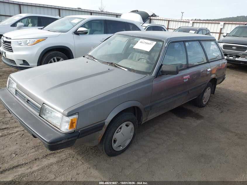 SUBARU LOYALE 1991 VIN JF2AN52B5MD410486