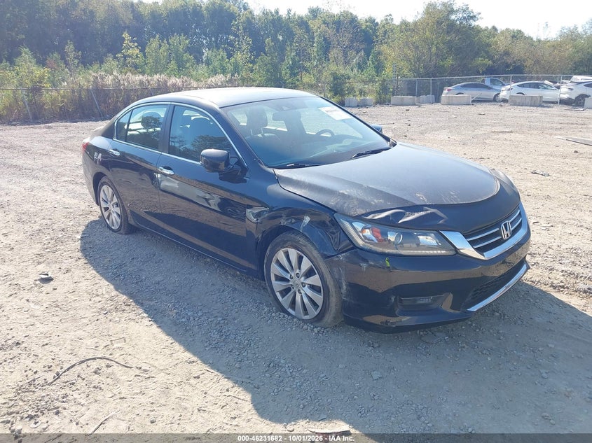 2014 Honda Accord Ex-L, Правый перёд, IAAI, VIN 1HGCR2F88EA020334
