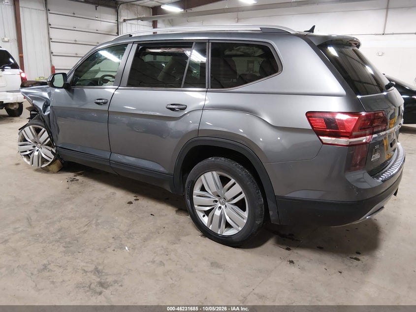 Vin: 1v2ur2ca1kc569639, lot: 46731679, volkswagen atlas 3.6l v6 se w/technology 20193