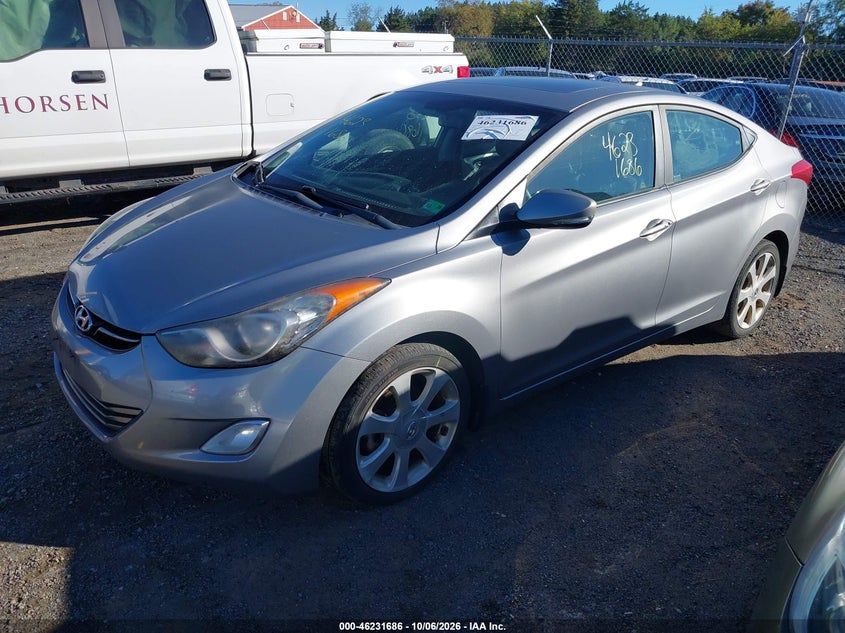 Vin: kmhdh4ae6du562152, lot: 46731680, hyundai elantra limited 20132