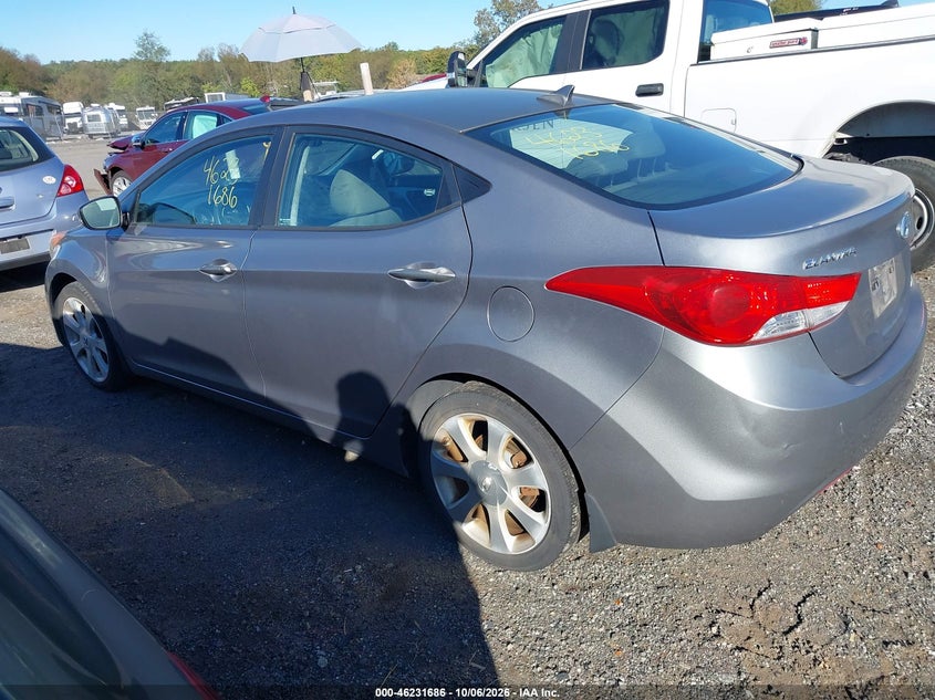 Vin: kmhdh4ae6du562152, lot: 46731680, hyundai elantra limited 20133