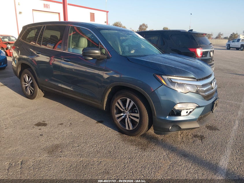 Vin: 5fnyf5h37jb021203, lot: 46731735, honda pilot ex 2018 img_1