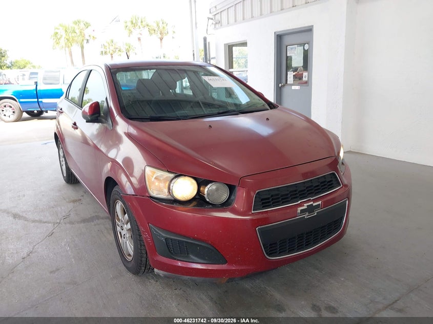 CHEVROLET SONIC 2012 VIN 1G1JA5SH4C4132900