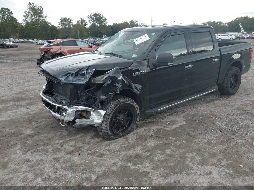 Vin: 1ftew1ep6jfd30627, lot: 46731788, ford f-150 xlt 20182